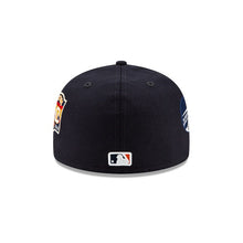 Load image into Gallery viewer, Houston Astros New Era MLB 59FIFTY 5950 Fitted Cap Hat Navy Crown/Visor Team Color Logo with Multiple Patches (World Series Champion)