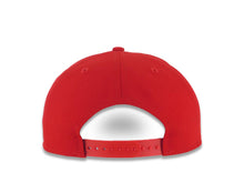 Load image into Gallery viewer, San Diego Padres New Era MLB 9FIFTY 950 Snapback Cap Hat Red Crown/Visor White Logo with Palm Tree Swinging Friar Side Patch Sky Blue UV