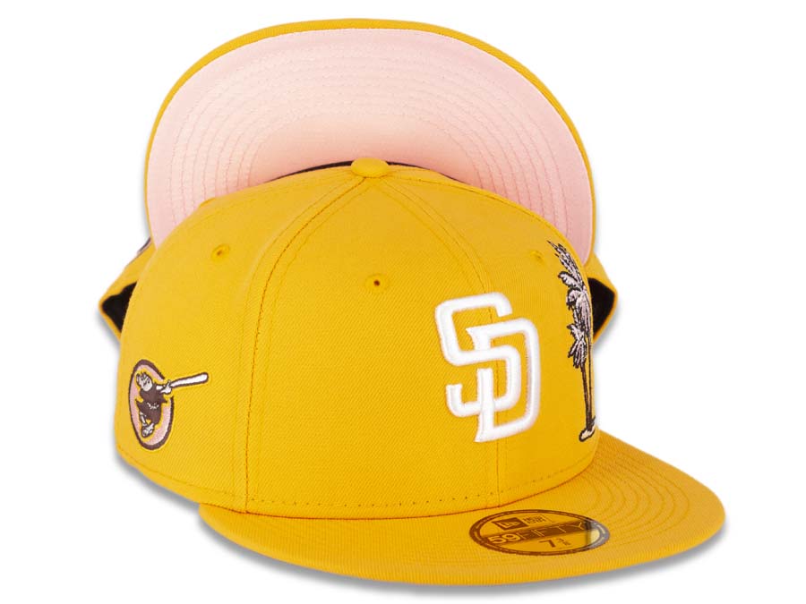 New Era Gold Crown Hat San Diego Padres New Era MLB 59FIFTY 5950