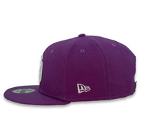 Load image into Gallery viewer, New Era MLB 9Fifty 950 Snapback San Diego Padres Cap Hat Dark Purple Crown White Logo Go Padres Side Patch Pink UV