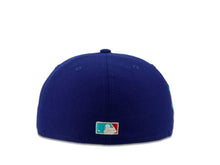 Load image into Gallery viewer, New Era MLB 59Fifty 5950 Fitted San Diego Padres Cap Hat Dark Royal Crown Flame Red/Blue Logo 2016 All-Star Game Side Patch Blue UV