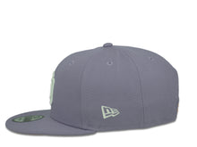 Load image into Gallery viewer, San Diego Padres New Era MLB 9Fifty 950 Snapback Cap Hat Lavender Crown White Logo 25th Anniversary Side Patch Peach UV