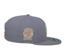 Load image into Gallery viewer, San Diego Padres New Era MLB 9Fifty 950 Snapback Cap Hat Lavender Crown White Logo 25th Anniversary Side Patch Peach UV