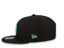 Load image into Gallery viewer, New Era MLB 9Fifty 950 Snapback San Diego Padres Cap Hat Black Crown Mint Logo 1998 World Series Side Patch Mint UV
