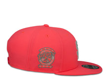 Load image into Gallery viewer, San Diego Padres New Era MLB 9Fifty 950 Snapback Cap Hat Light Pink Crown White Logo 25th Anniversary Side Patch Gray UV