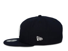Load image into Gallery viewer, San Diego Padres New Era MLB 9Fifty 950 Snapback Cap Hat Navy Crown White Logo 25th Anniversary Side Patch Gray UV