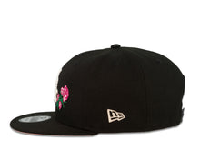 Load image into Gallery viewer, Chicago White Sox New Era MLB 9Fifty 950 Snapback Cap Hat Black Crown White Logo with Rose 2005 World Series Side Patch Pink UV