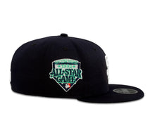 Load image into Gallery viewer, San Diego Padres New Era MLB 59Fifty 5950 Fitted Cap Hat Navy Crown White Logo 1992 All-Star Game Side Patch Mint UV