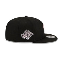 Load image into Gallery viewer, New York Yankees New Era MLB 9Fifty 950 Snapback Cap Hat Black Crown/Visor White/Pink Logo Pink UV (Team Drip)