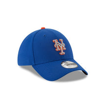Load image into Gallery viewer, New York Mets New Era MLB 39THIRTY 3930 Flexfit Cap Hat Royal Blue Crown/Visor Dark Gray/Orange Logo