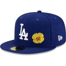 Load image into Gallery viewer, Los Angeles Dodgers New Era MLB 59FIFTY 5950 Fitted Cap Hat Royal Blue Crown/Visor Team Color Logo (Crystal Icon)