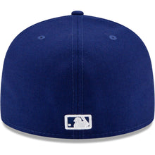 Load image into Gallery viewer, Los Angeles Dodgers New Era MLB 59FIFTY 5950 Fitted Cap Hat Royal Blue Crown/Visor Team Color Logo (Crystal Icon)