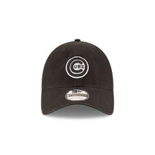 Load image into Gallery viewer, Chicago Cubs New Era MLB 9TWENTY 920 Adjustable Cap Hat Black Crown/Visor Black/White Retro Logo