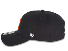 Load image into Gallery viewer, San Diego Padres '47 Brand MLB MVP Adjustable Snapback Closure Cap Hat Navy Crown/Visor White/Orange Logo 1998 World Series Side Patch