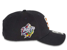 Load image into Gallery viewer, San Diego Padres '47 Brand MLB MVP Adjustable Snapback Closure Cap Hat Navy Crown/Visor White/Orange Logo 1998 World Series Side Patch