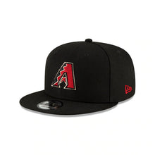Load image into Gallery viewer, Arizona Diamondbacks New Era MLB 9FIFTY 950 Snapback Cap Hat Black Crown/Visor Team Color Logo