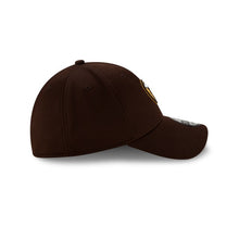 Load image into Gallery viewer, San Diego Padres New Era MLB 39THIRTY 3930 Flexfit Cap Hat Brown Crown/Visor Team Color Round Friar Logo