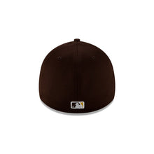 Load image into Gallery viewer, San Diego Padres New Era MLB 39THIRTY 3930 Flexfit Cap Hat Brown Crown/Visor Team Color Round Friar Logo