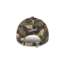 Load image into Gallery viewer, Oakland Athletics New Era MLB 9TWENTY 920 Adjustable Cap Hat Camo (Desert) Crown/Visor White/Black Logo (Armed Forces Day)