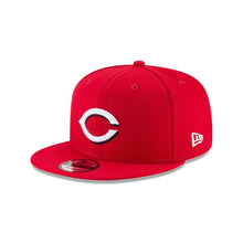 Load image into Gallery viewer, Cincinnati Reds New Era MLB 9FIFTY 950 Snapback Cap Hat Red Crown/Visor White/Black Logo