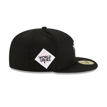 Load image into Gallery viewer, Houston Astros New Era MLB 59FIFTY 5950 Fitted Cap Hat Black Crown/Visor White/Pink Logo Team Drip