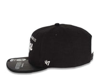 Load image into Gallery viewer, Los Angeles Kings '47 NHL Snapback Cap Hat Black Crown/Visor White Script Logo