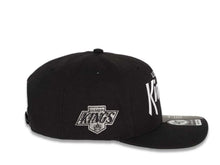 Load image into Gallery viewer, Los Angeles Kings '47 NHL Snapback Cap Hat Black Crown/Visor White Script Logo