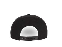 Load image into Gallery viewer, Los Angeles Kings '47 NHL Snapback Cap Hat Black Crown/Visor Black/Silver Vintage Logo