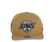 Load image into Gallery viewer, Los Angeles Kings '47 NHL Snapback Cap Hat Wheat Crown/Visor Black/Silver Vintage Logo