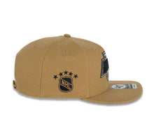 Load image into Gallery viewer, Los Angeles Kings '47 NHL Snapback Cap Hat Wheat Crown/Visor Black/Silver Vintage Logo