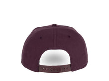 Load image into Gallery viewer, Mighty Ducks '47 NHL Snapback Cap Hat Maroon Crown/Visor Vintage Logo