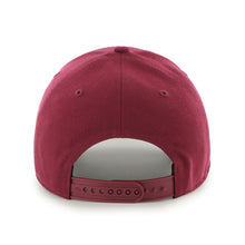 Load image into Gallery viewer, Philadelphia Phillies Cooperstown '47 Brand MLB MVP Adjustable Snapback Closure Cap Hat Maroon Crown/Visor White Logo 1980 World Series Side Patch Gray UV