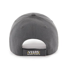 Load image into Gallery viewer, Las Vegas Golden Knight '47 Brand NHL MVP Adjustable Cap Hat Gray Crown/Visor Team Color Logo