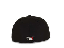 Load image into Gallery viewer, Chicago White Sox New Era MLB 59FIFTY 5950 Fitted Cap Hat Black Crown/Visor White Logo with Rose Red UV