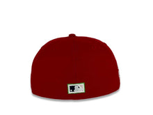 Load image into Gallery viewer, Los Angeles Dodgers New Era MLB 59Fifty 5950 Fitted Cap Hat Red Crown/Visor White Logo with Palm Tree 1988 World Series Side Patch Pink UV