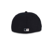 Load image into Gallery viewer, New York Yankees New Era MLB 59Fifty 5950 Fitted Cap Hat Team Color Navy Crown/Visor White Logo with Roses 1996 World Series Side Patch Pink UV