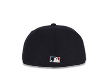 Load image into Gallery viewer, Boston Red Sox New Era MLB 59Fifty 5950 Fitted Cap Hat Navy Crown/Visor Red/White Logo with Roses 1999 All-Star Game Side Patch Red UV