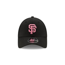 Load image into Gallery viewer, San Francisco Giants New Era MLB 9FORTY 940 Adjustable Cap Hat Black Crown/Visor Pink Logo Mother's Day 2020