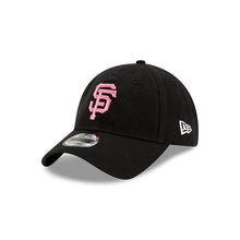 Load image into Gallery viewer, San Francisco Giants New Era MLB 9TWENTY 920 Adjustable Cap Hat Black Crown/Visor Pink Logo Mother's Day 2020