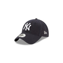 Load image into Gallery viewer, (Youth) New York Yankees New Era MLB 9TWENTY 920 Adjustable Cap Hat Navy Crown/Visor White Logo