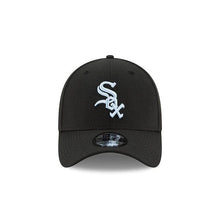 Load image into Gallery viewer, Chicago White Sox New Era MLB 39THIRTY 3930 Flexfit Cap Hat Black Crown/Visor Sky Blue Logo Father's Day 2020