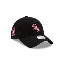 Load image into Gallery viewer, Chicago White Sox New Era MLB 9TWENTY 920 Adjustable Cap Hat Black Crown/Visor Pink Logo Mother's Day 2020