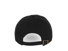 Load image into Gallery viewer, Pittsburgh Pirates '47 MLB Clean Up Adjustable Cap Hat Black Crown/Visor White Logo Pink UV