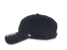Load image into Gallery viewer, Boston Red Sox '47 MLB Clean Up Adjustable Cap Hat Navy Crown/Visor Black/White Logo Pink UV
