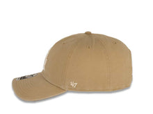 Load image into Gallery viewer, Los Angeles Dodgers '47 MLB Clean Up Adjustable Cap Hat Khaki Crown/Visor White Logo Sky Blue UV