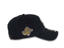 Load image into Gallery viewer, New York Yankees '47 Brand MLB Clean Up Adjustable Cap Hat Team Color Navy Crown/Visor White Logo 1996 World Series Side Patch Gray UV
