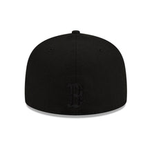 Load image into Gallery viewer, Boston Red Sox New Era MLB 59FIFTY 5950 Fitted Cap Hat Black Crown/Visor White/Red/Sky Blue Logo Team Fire Flame