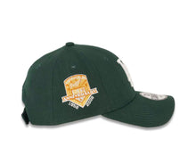Load image into Gallery viewer, Los Angeles Dodgers New Era MLB 9FORTY 940 Adjustable Cap Hat Dark Green Crown/Visor White Logo 50th Anniversary Side Patch