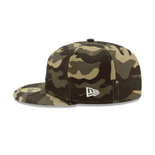 Load image into Gallery viewer, Boston Red Sox New Era MLB 59FIFTY 5950 Fitted Cap Hat Camo Crown/Visor White./Black Logo (Armed Forces Day 2020)