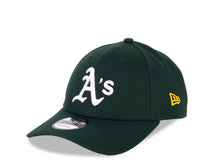 Load image into Gallery viewer, Oakland Athletics New Era MLB 9FORTY 940 Adjustable Cap Hat Green Crown/Visor White Logo Alternate Back Logo